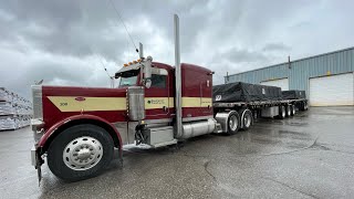 How To Tarp A Transport Truck Flatbed Load [upl. by Oicnaneb]