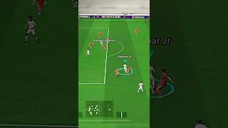 Neymar Jr Unstoppable Dribbling amp Goal in PES 2025  pes efootball [upl. by Eneja]