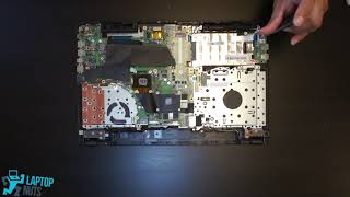 Laptop Asus Rog GL753VE Disassembly Take Apart SellHard drive motherboard cpu heatsink and fan [upl. by Olnton246]