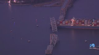 Cargo ship in Key Bridge collapse was in Portsmouth [upl. by Safoelc]