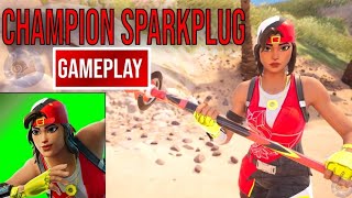 New Champion Sparkplug Skin Gameplay FNCS Fortnite [upl. by Mariquilla]