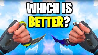 RGX Karambit vs Reaver Karambit  VALORANT Before You Buy [upl. by Houlberg]