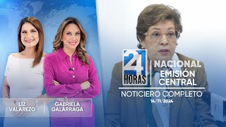 Noticiero de Ecuador Emisión Central 14112024 [upl. by Oigile]