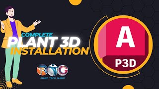 How to Install AutoCAD Plant 3d  RTG Presents full video guide [upl. by Alameda]