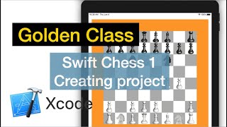 Swift Chess 1  Creating Xcode project and adding a BoardView for chess board [upl. by Adniram119]