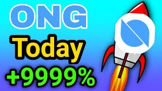 ONG Coin Urgent News Today ONG Ontology GAS Price Prediction [upl. by Eeryt]