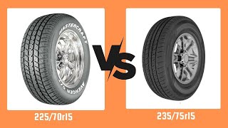 Tire Size 22570r15 vs 23575r15 [upl. by Sawyer41]