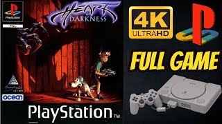 Heart of Darkness  PS1  4K60ᶠᵖˢ UHD🔴 Longplay Walkthrough Playthrough Full Movie Game [upl. by Swanhildas]