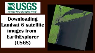 Downloading Landsat 8 satellite images from EarthExplorer USGS [upl. by Loris61]