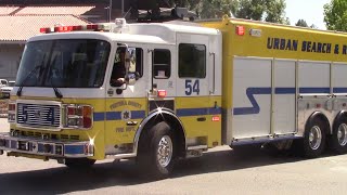 EXTREMELY RARE VCFD USAR 54 responding [upl. by Ibor]