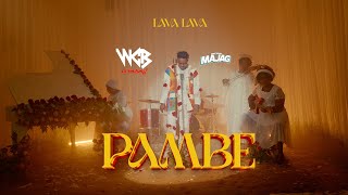 Lava Lava  Pambe Tu Official Lyric Video [upl. by Yevad]