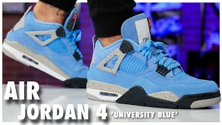 Air Jordan 4 University Blue [upl. by Aloin]