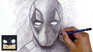 How To Draw Deadpool  Sketch Saturday Step by Step [upl. by Bendix586]