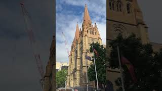 St Pauls Cathedral melbourne melbourne shortvideo church [upl. by Friederike]