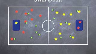 Physical Education Games  Swamp Ball [upl. by Vod]