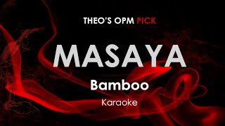 Masaya  Bamboo karaoke [upl. by Akienahs685]