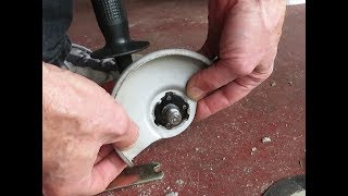 How to Remove the Guard from an Angle Grinder Black and Decker and More [upl. by Skardol]