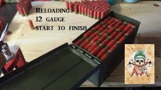 Reloading 12 gauge start to finish [upl. by Iras]