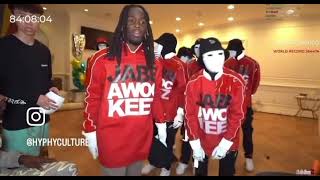 The Jabbawockeez teach Kai Cenat how to Thizzle Dance 🔥🔥🔥 [upl. by Aehc]