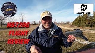 Holy Stone HS720G GPS 4K Camera Drone  Full Flight Test and Unboxing [upl. by Naesar]