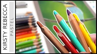 How to use PASTEL PENCILS  A complete BEGINNER guide [upl. by Tiedeman119]