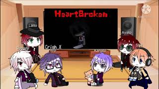 Diabolik Lovers react to Yandere Simulator Rap Battle Part 1 [upl. by Sisak]