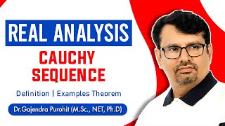 Real Analysis  Cauchy Sequence  Cauchy Sequence Example amp Definition [upl. by Ozne918]