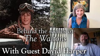 The Waltons  David Harper Interview  behind the scenes with Judy Norton [upl. by Idaline]