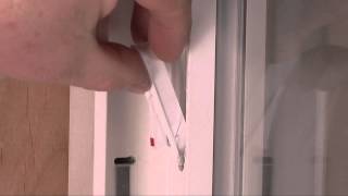 How to Install a Window Opening Control Device WOCD for a Vinyl Hung Window [upl. by Rexford]