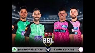 Melbourne Stars vs Sydney Thunder match in the Big Bash League 202425 [upl. by Helsell]