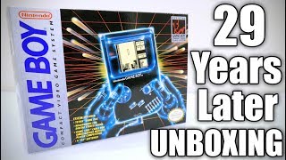 Unboxing GAME BOY 29 Years Later [upl. by Ahaelam455]