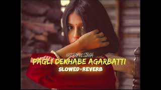 PAGLI DEKHABE AGARBATTI  SLOWEDREVERB  NeelkamalSinghOfficial [upl. by Airam903]