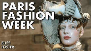 What Actually Happened at Paris Fashion Week with Maison Margiela’s Glass Skin Makeup 35 Shows [upl. by Enirual]