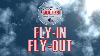 HAI HELIEXPO 2019 Flyin Flyout in Atlanta [upl. by Anglo]