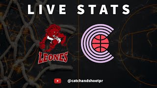 Leones de Ponce vs Criollos de Caguas  LIVE STATS  BSN [upl. by Musette]