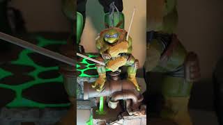 Complete Ninja Turtles Collection from Iron Studios All four heroes in a half shell tmnt toys [upl. by Ahsita]