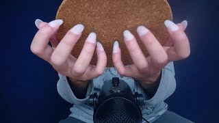 ASMR Fast amp Aggressive Tapping w Long Nails Random amp Rhythmic no talking [upl. by Gnehp]