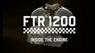 FTR 1200 Inside the Engine  Indian Motorcycle [upl. by Kera564]