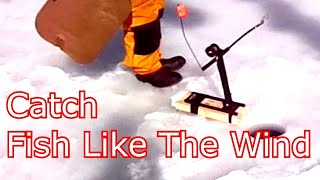 Ice Fishing  Tips For Wind TipUps [upl. by Marva]