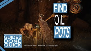 How To Get Oil Pots In Elden Ring [upl. by Eamanna]