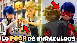 Aceptémoslo ESTOS SON los PEORES CAPÍTULOS de MIRACULOUS LADYBUG 😖 [upl. by Anuait]