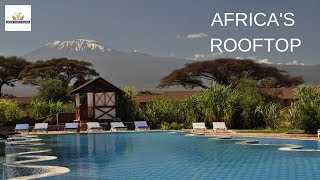 Mount Kilimanjaro view from Kilima camp Amboseli  Kenya Award Safaris [upl. by Notliw160]