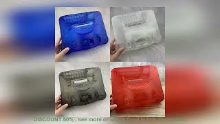 Top BEST New For N64 Retro Video Game Console Replacement Plastic Housing Shell [upl. by Htiduy]