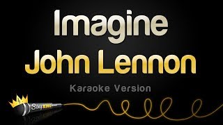 John Lennon  Imagine Karaoke Version [upl. by Kathlin332]