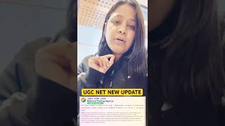 UGC NET New Update ntanews ugcnetupdate2024 [upl. by Amitarp]