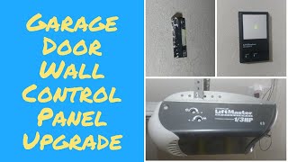 Upgrading My Garage Door Wall Switch [upl. by Egiaf723]