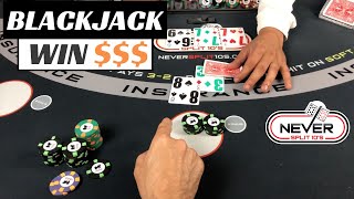 From 300 to Thousands  Amazing Blackjack Winning Session [upl. by Pickering]