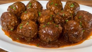 Juicy Meatballs  So Delicious [upl. by Dahsra]