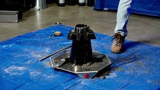 How To Perform a Slump Test ASTM C143 Featuring a Plastic Slump Cone [upl. by Ulda]