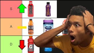 J0DJ0s Sports Drink Tier List The Results Will Shock You [upl. by Arreis931]